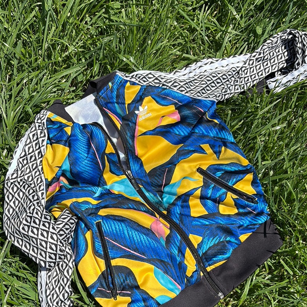 Adidas Colorful Patterned Jacket - Picture 7 of 7